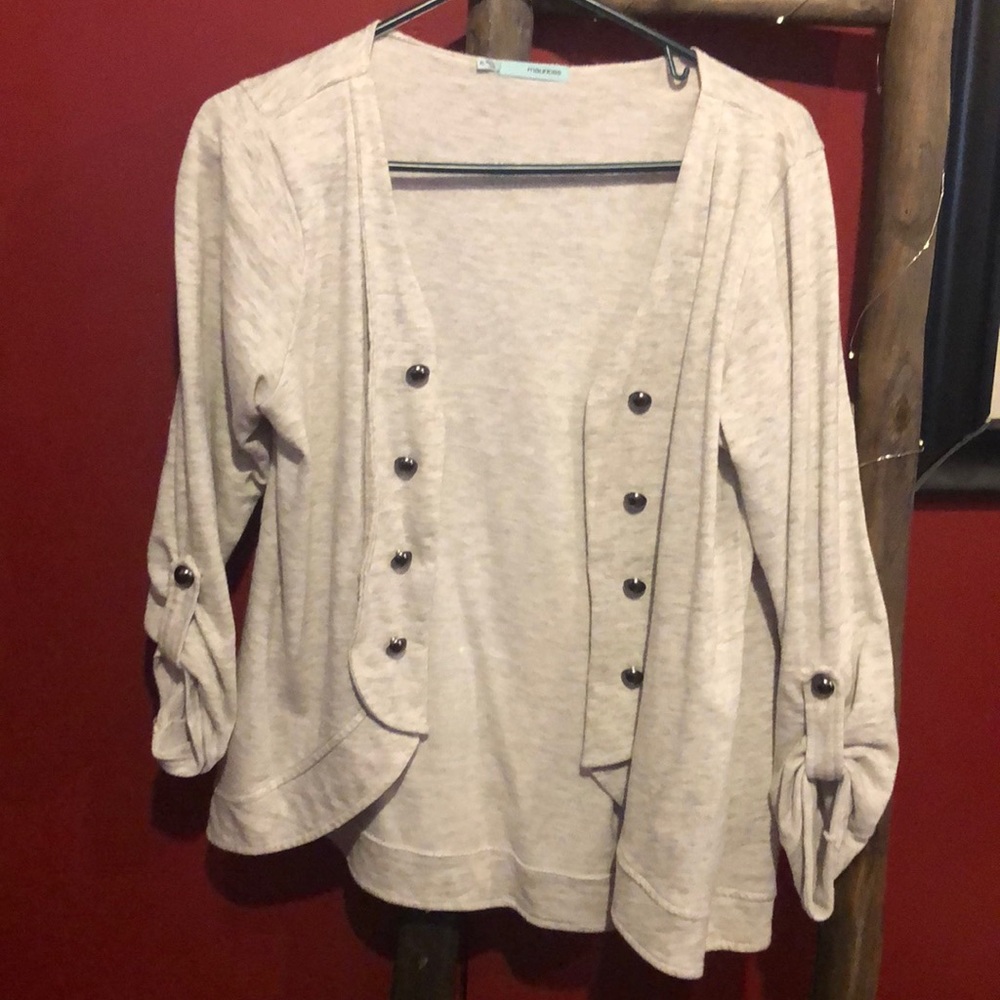 Maurice’s brand sweatshirt material jacket